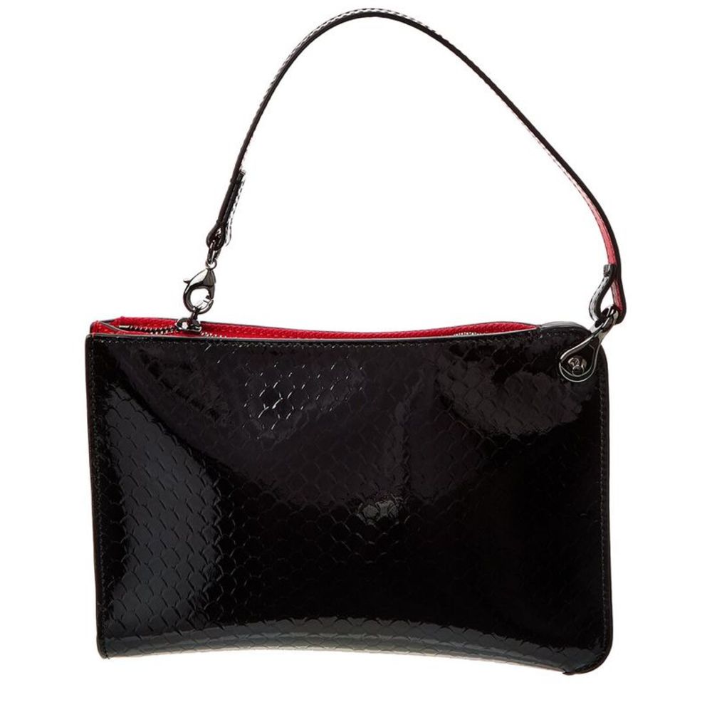 Christian Louboutin CL Embossed Patent Pouch - Picture 2 of 4